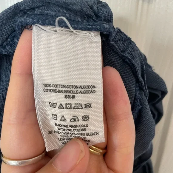 Free People Melvin High Rise Cargo Navy Shorts - Picture 7 of 7